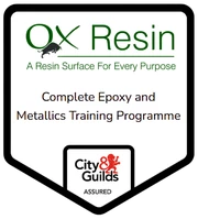 Ox Resin Complete Epoxy and Metallics Training Programme, City and Guilds assured