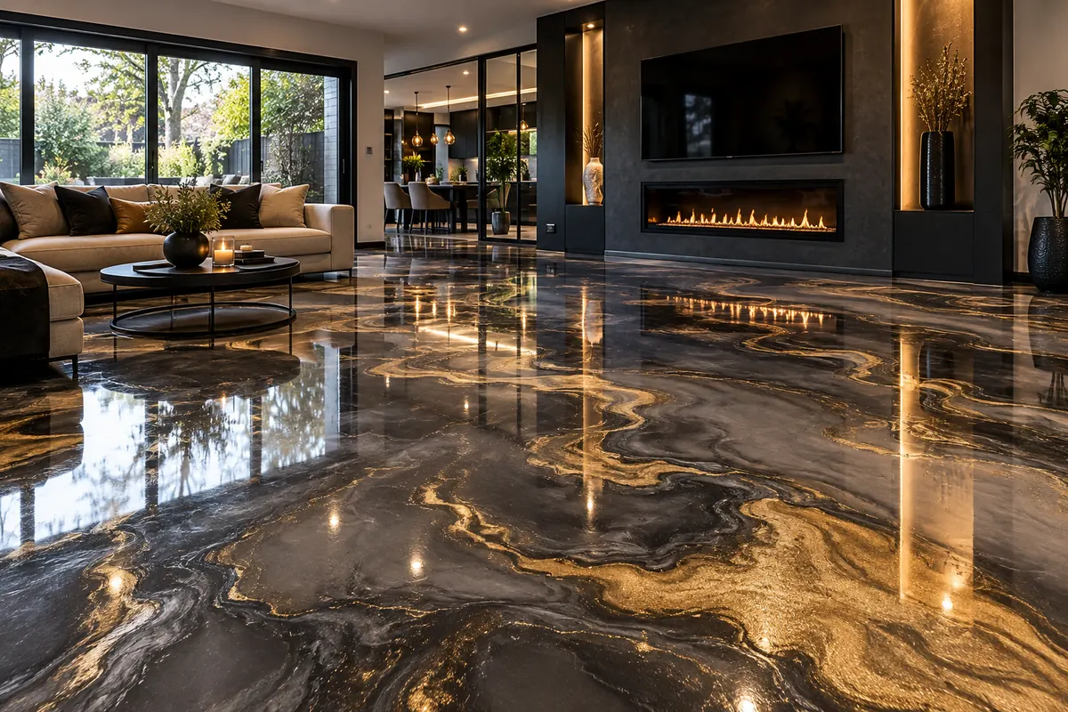 What Is a Metallic Epoxy Resin Floor?
