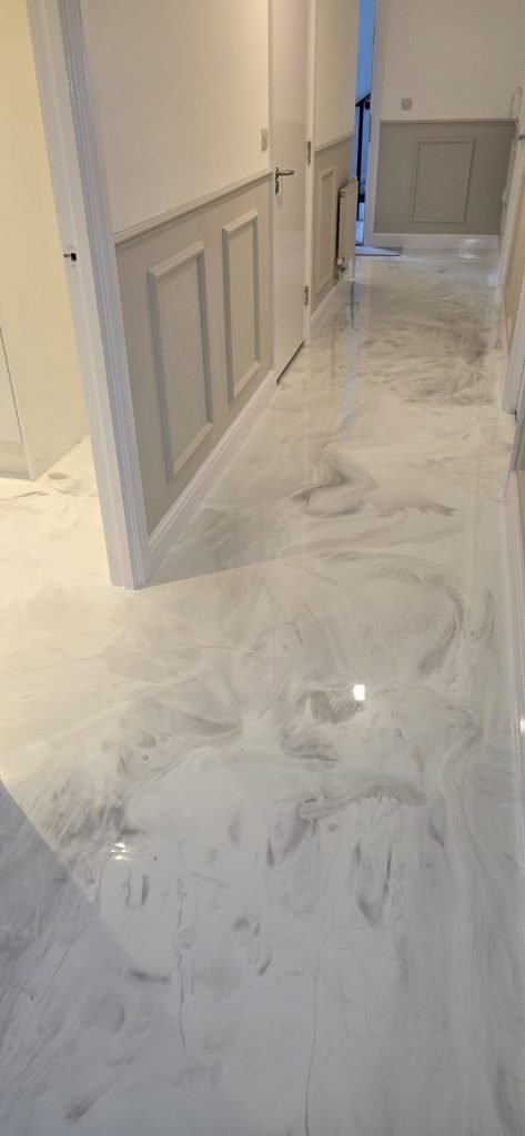 marble floor